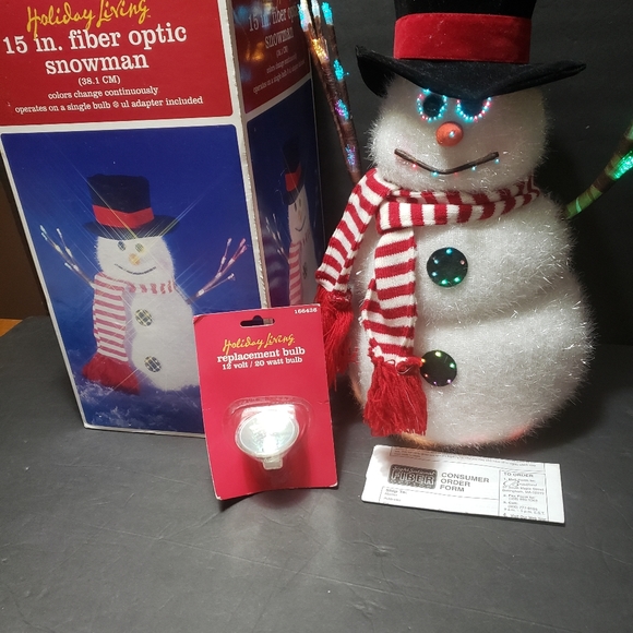 Holiday Living Holiday Rare Vintage Holiday Living Fiber Optic